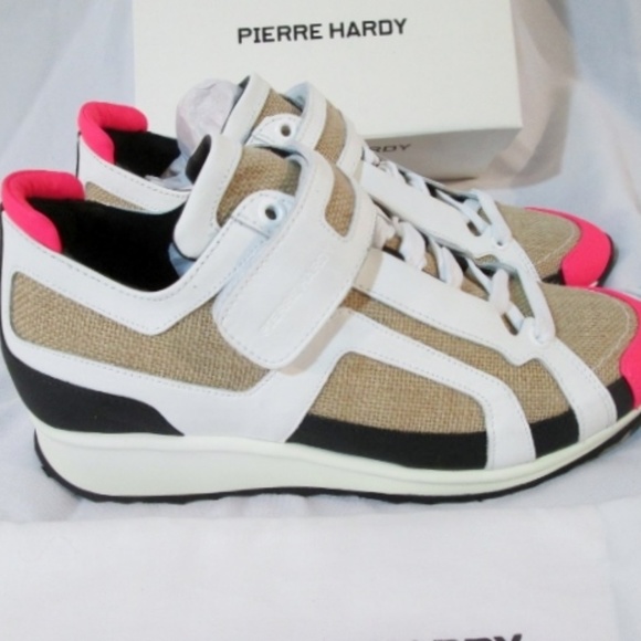 NEW PIERRE HARDY JUTA/GUM CALF Sneaker - Picture 4 of 7